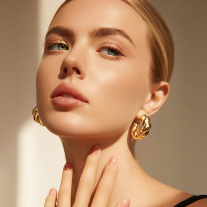 Women's Accessories - 36-Piece Gold Plated Jewelry Set Necklaces Bracelets Earrings Rings Gift