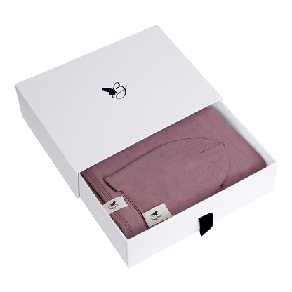 Bebe Bella Blanket & Hat Set Rose 1 Month