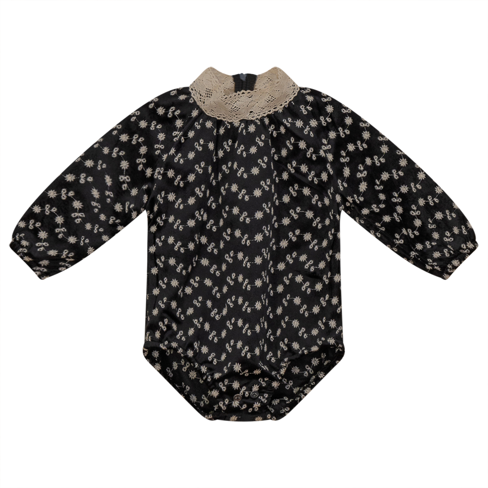 Embroidered Velvet Bubble