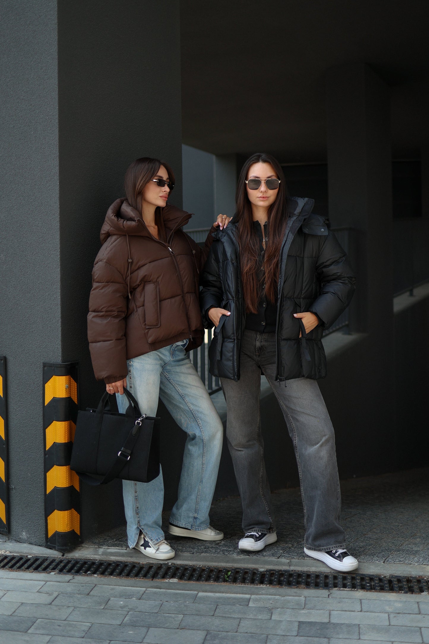 Dark Chocolate Insulated Bio-Down Jacket