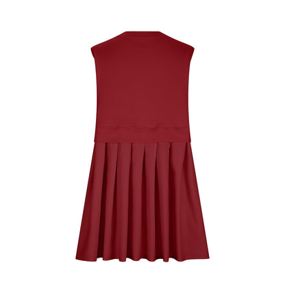 Back-to-School Classic Pleated Mini Dress