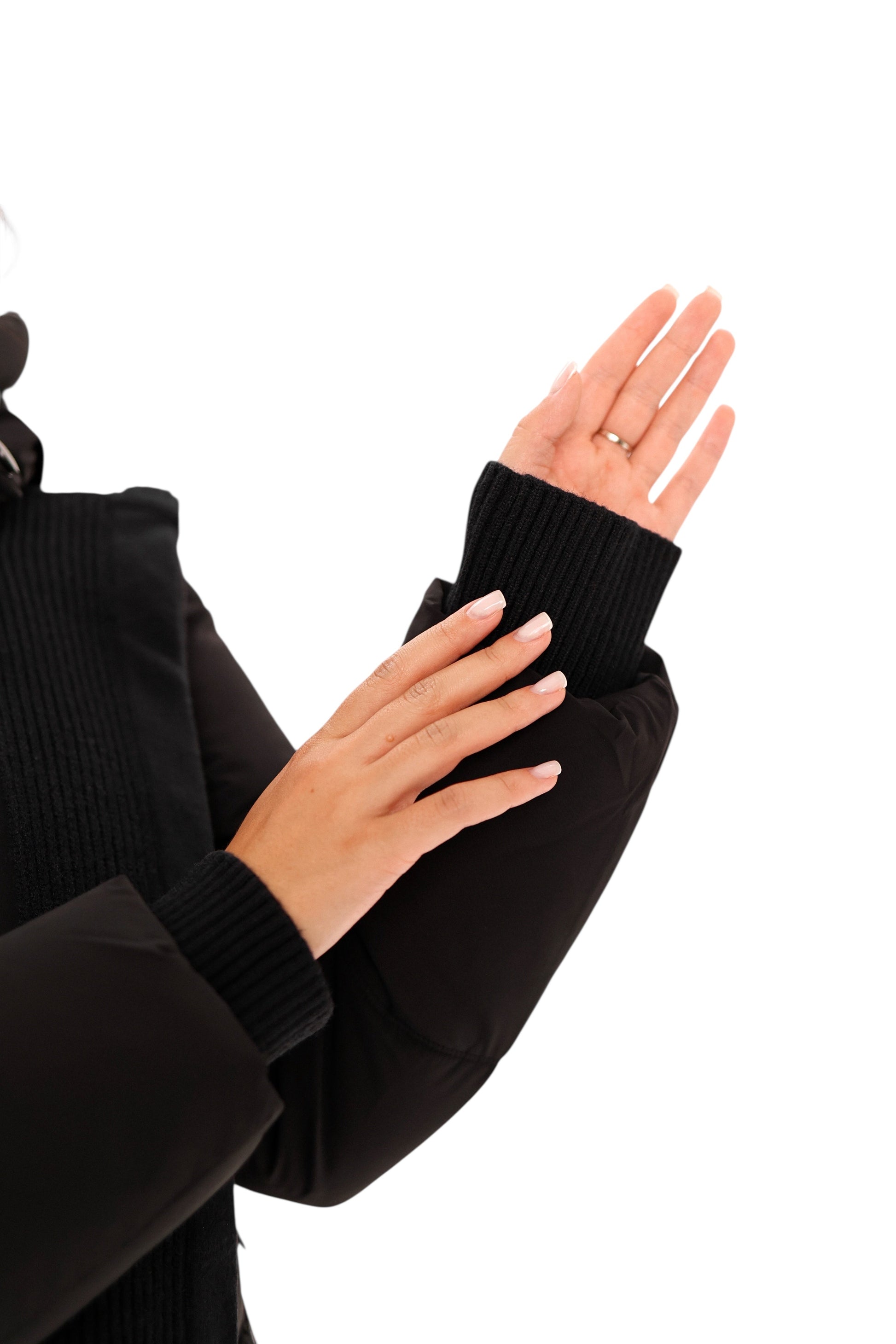 Double-hooded Insulated Bio-Down Coat