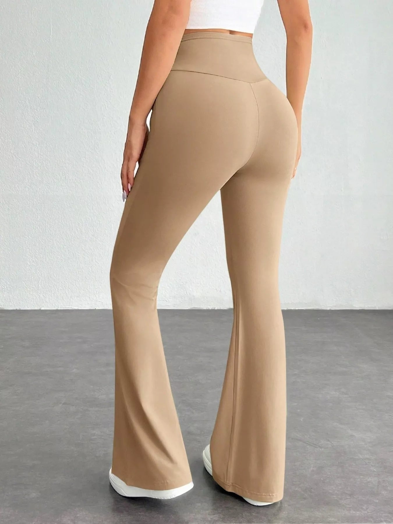 High-Waisted Flare Pants