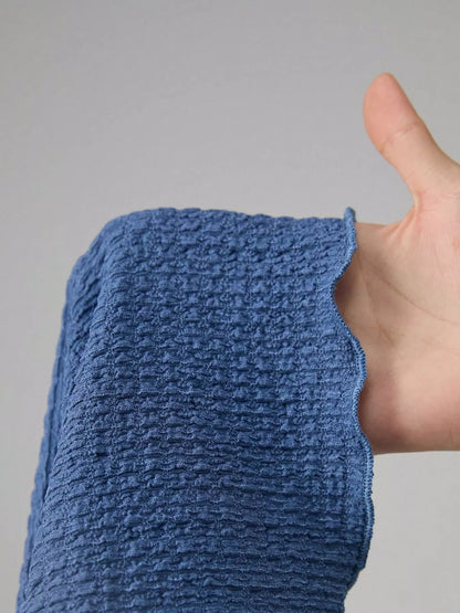 Button Up Flare Sleeve Shirt