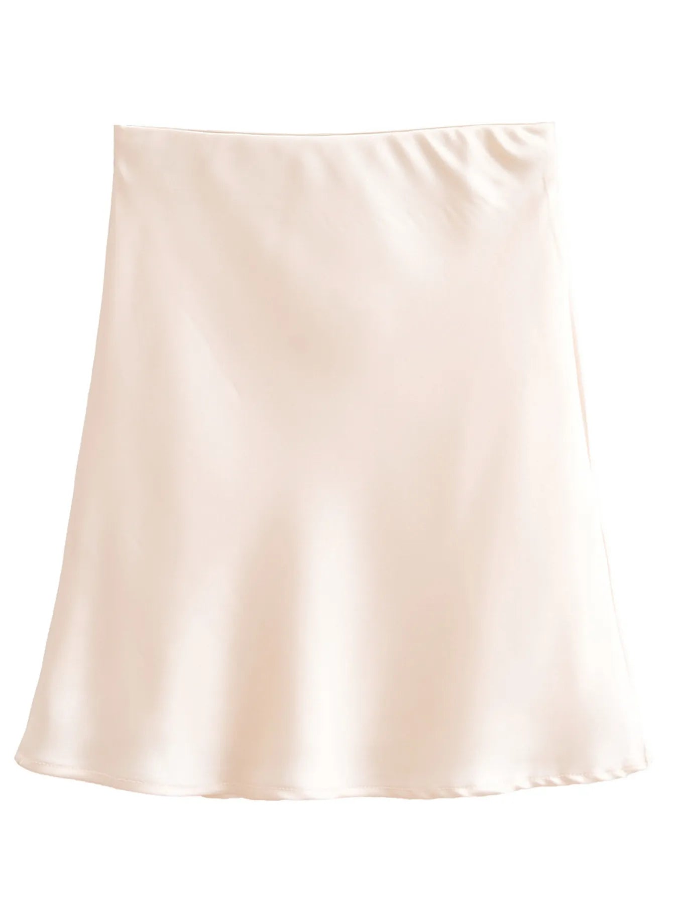 Satin Mini Skirt