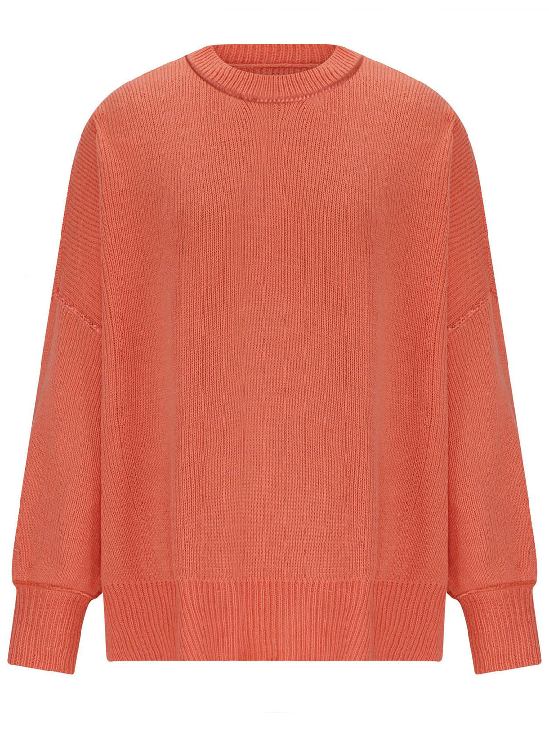 Round Neck Long Sleeve Sweater