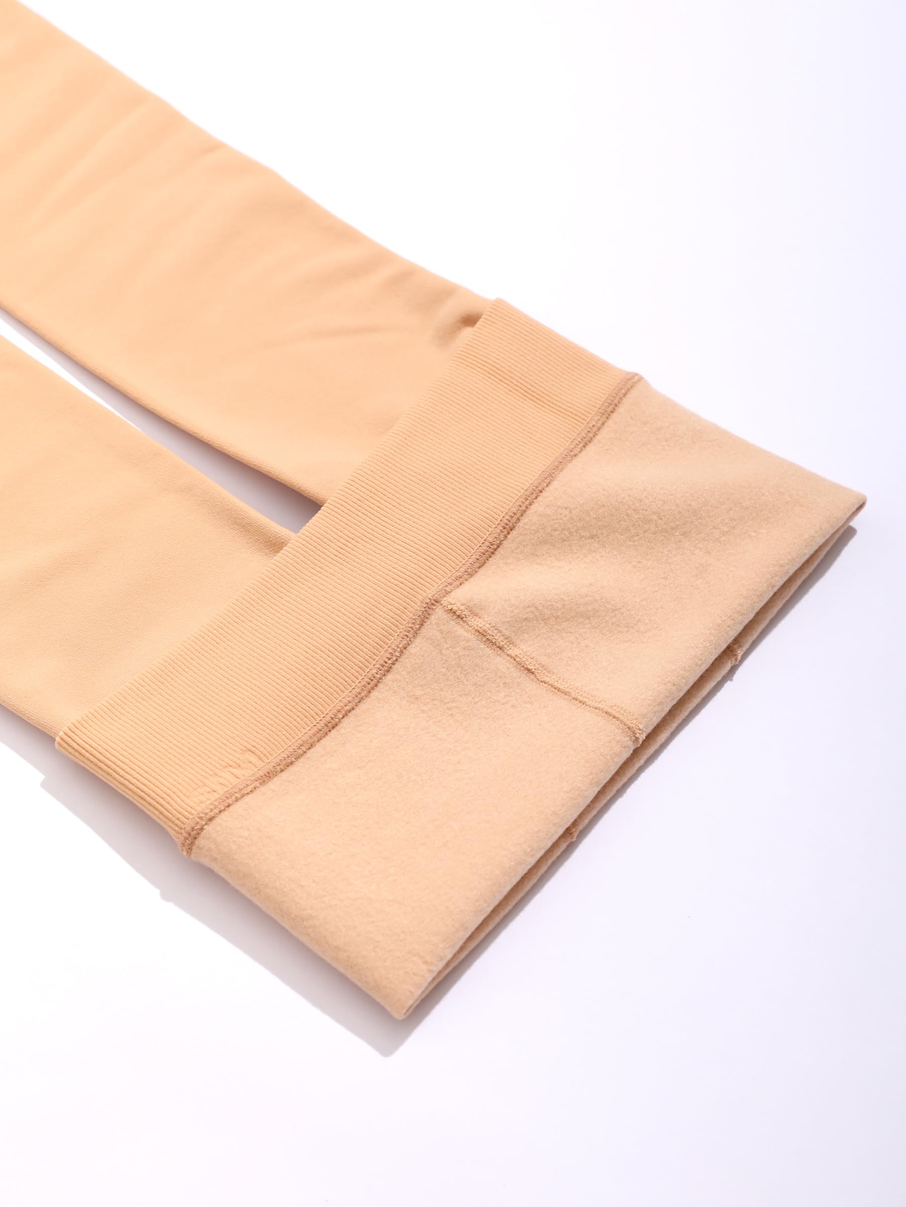 Girls Winter Fleece Lined Tights - Warm Thick Dance Tights for Kids