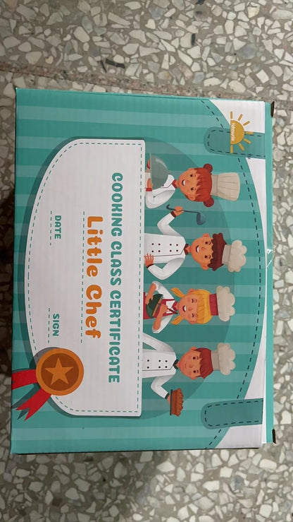 Kids Kitchen Playset - 38Pcs Stainless Steel Pots Pans Cooking Toys with Play Food Set