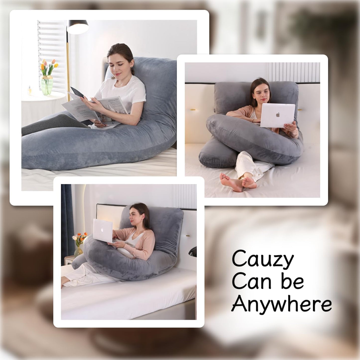 Full Body Pregnancy Pillow 57 Inch Maternity Support Pillow