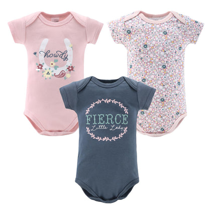 Baby Girl Layette Gift Set 16 Piece - Newborn Clothes 0-9 Months Prairie Floral Cotton