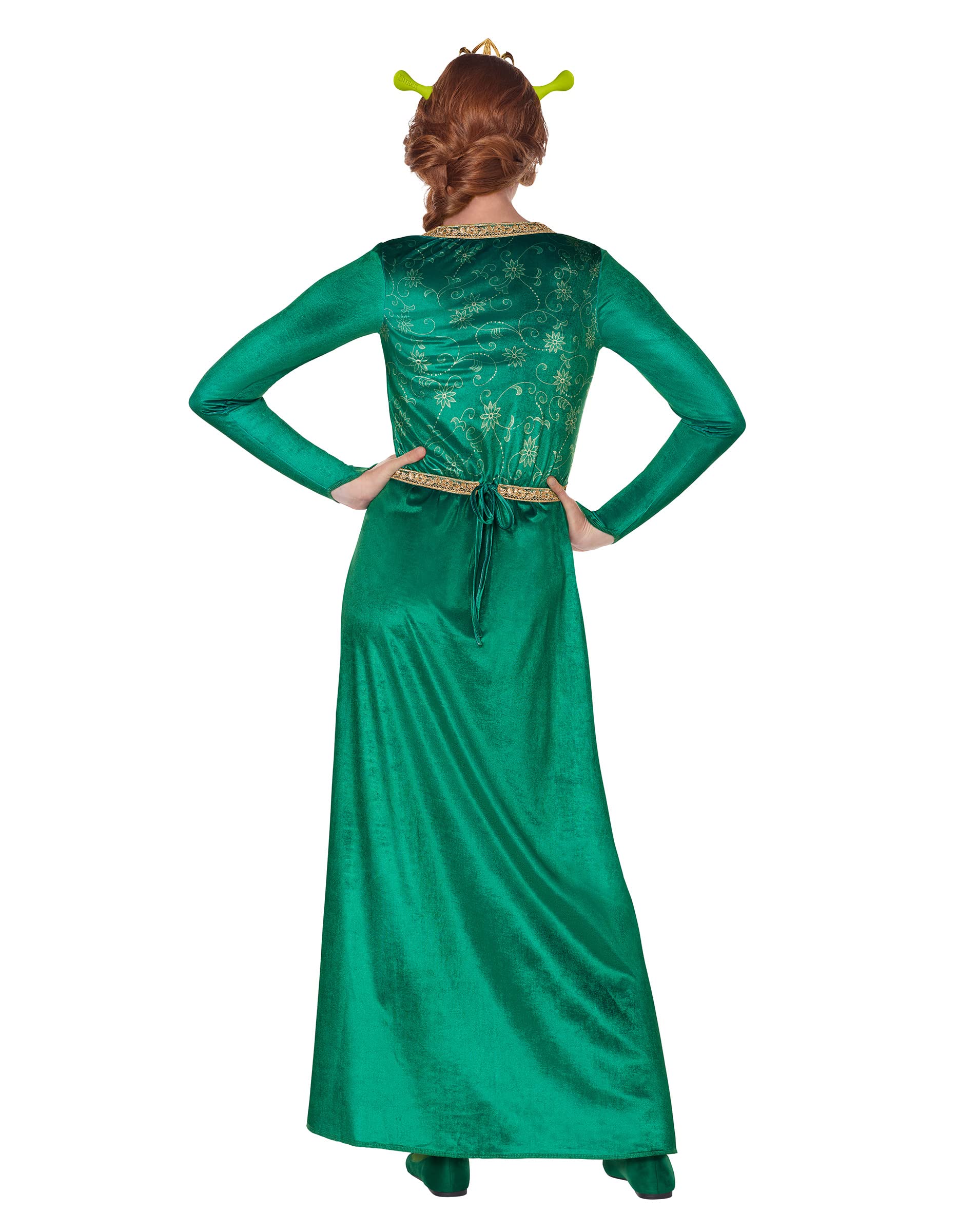 Princess Fiona Costume Adult Women Dress - Fairy Tale Halloween Outfit