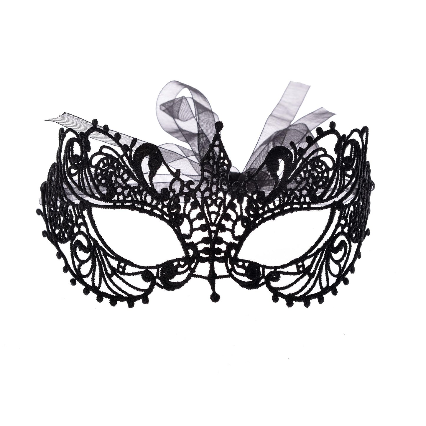 Vintage Venetian Masquerade Masks for Women - Classic Half Face Masks for Parties - 3 Piece Set