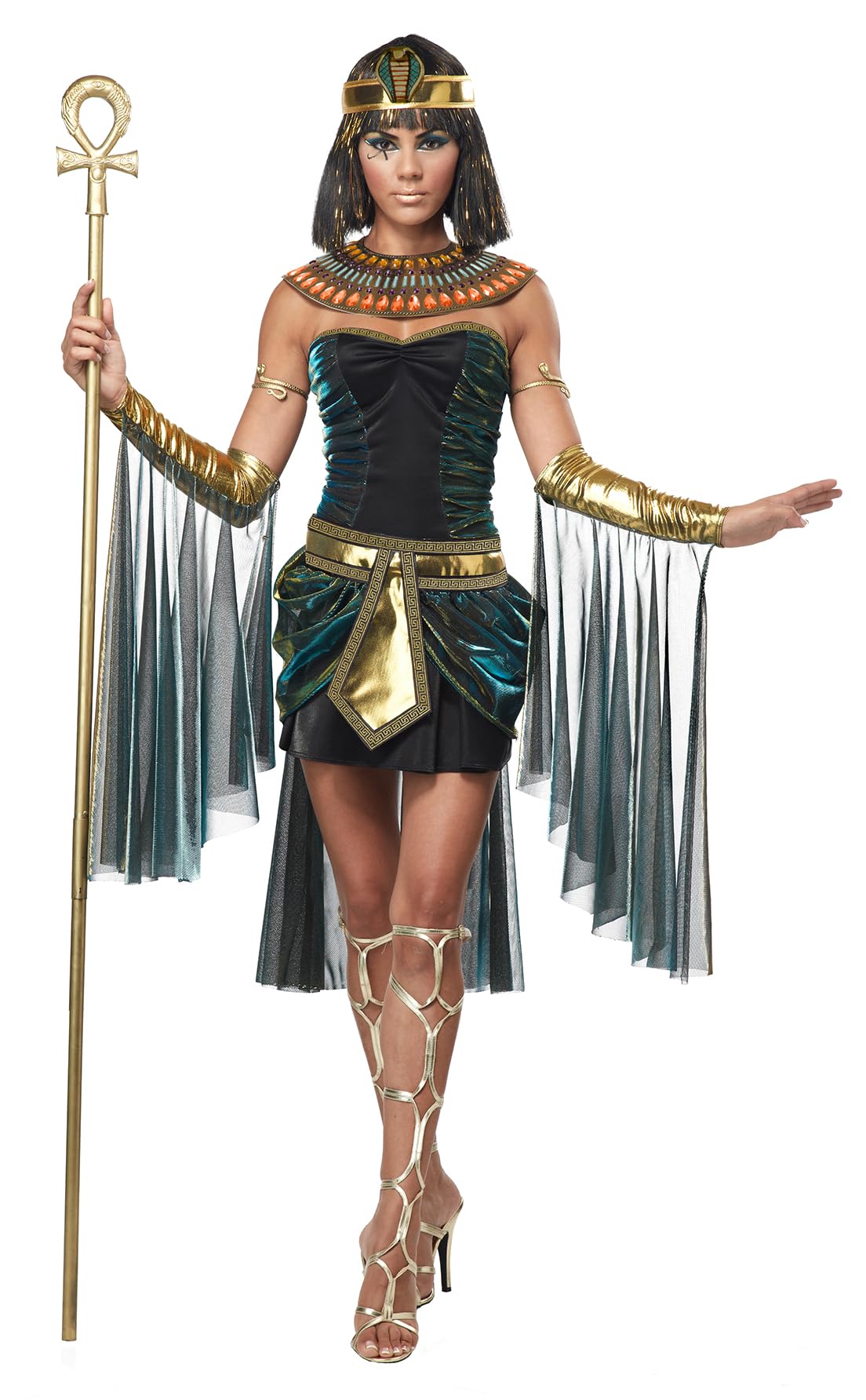 Egyptian Goddess Costume - Women's Ancient Egypt Outfit with Accessories