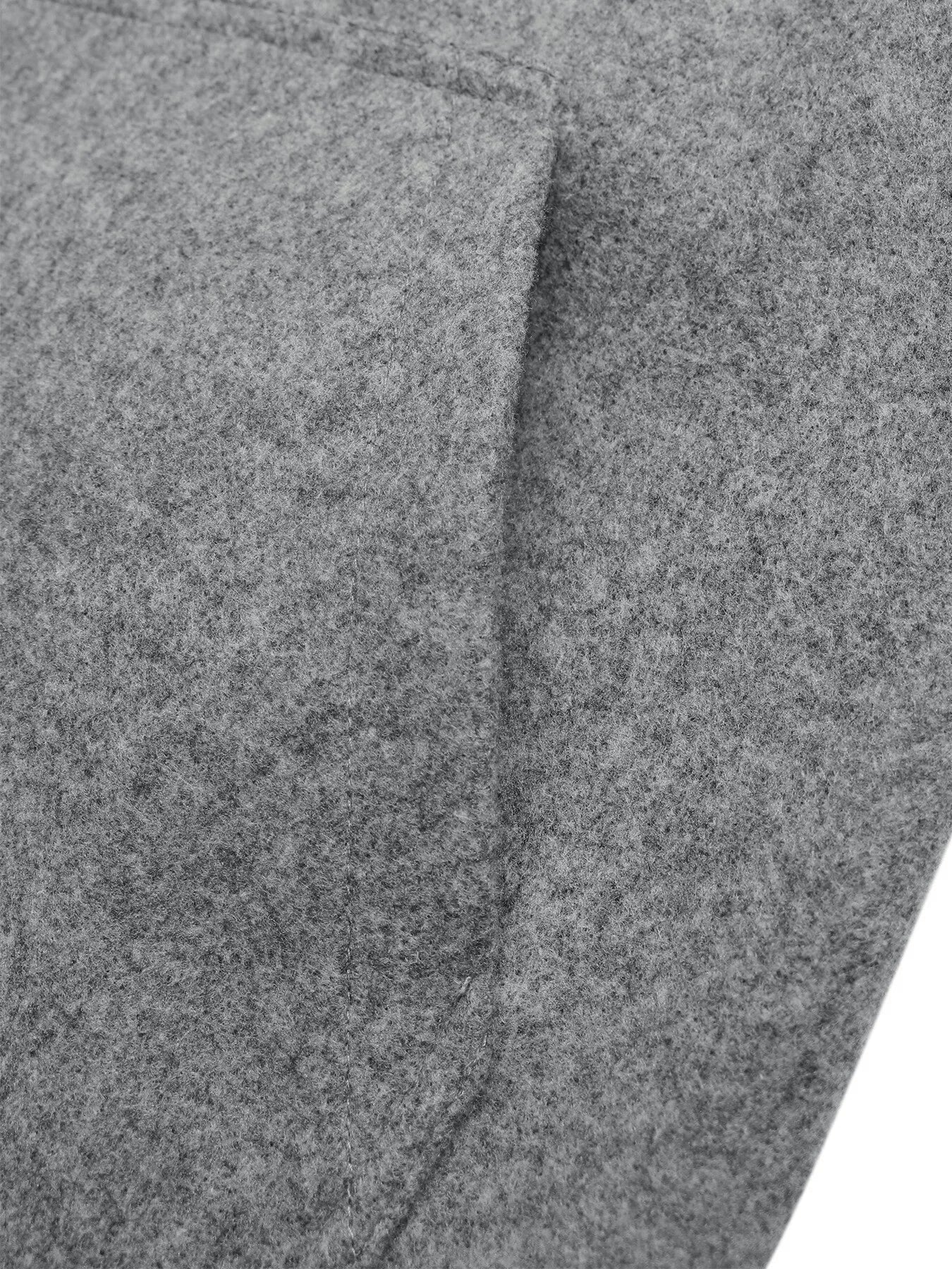 Snap Down Dropped Shoulder Jacket