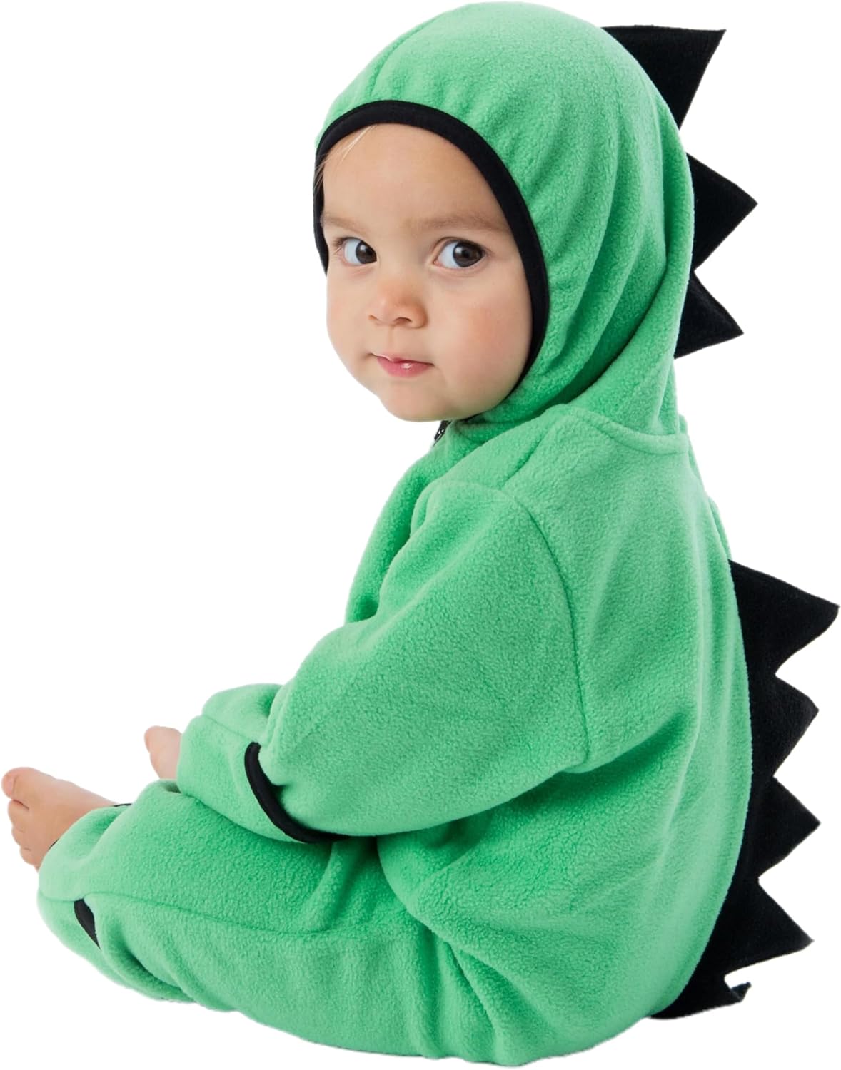 Fleece Baby Bunting with Hood - Convertible Mittens & Booties for Newborn & Infant