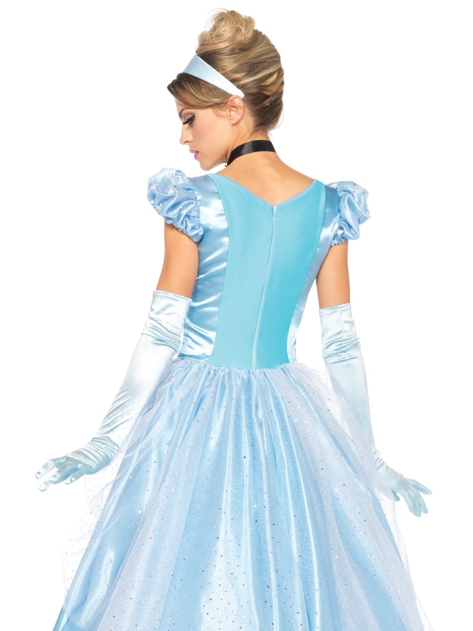 Cinderella Costume for Women - Classic Princess Dress Halloween Outfit