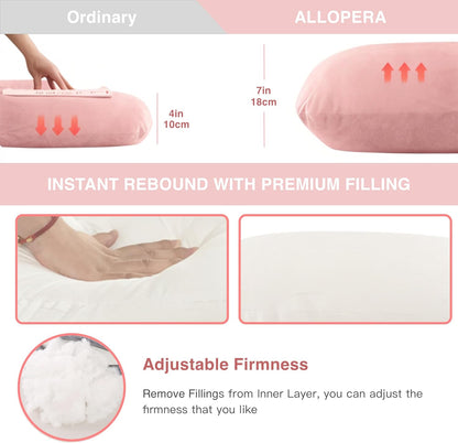Full Body Pregnancy Pillow 57 Inch Maternity Support Pillow