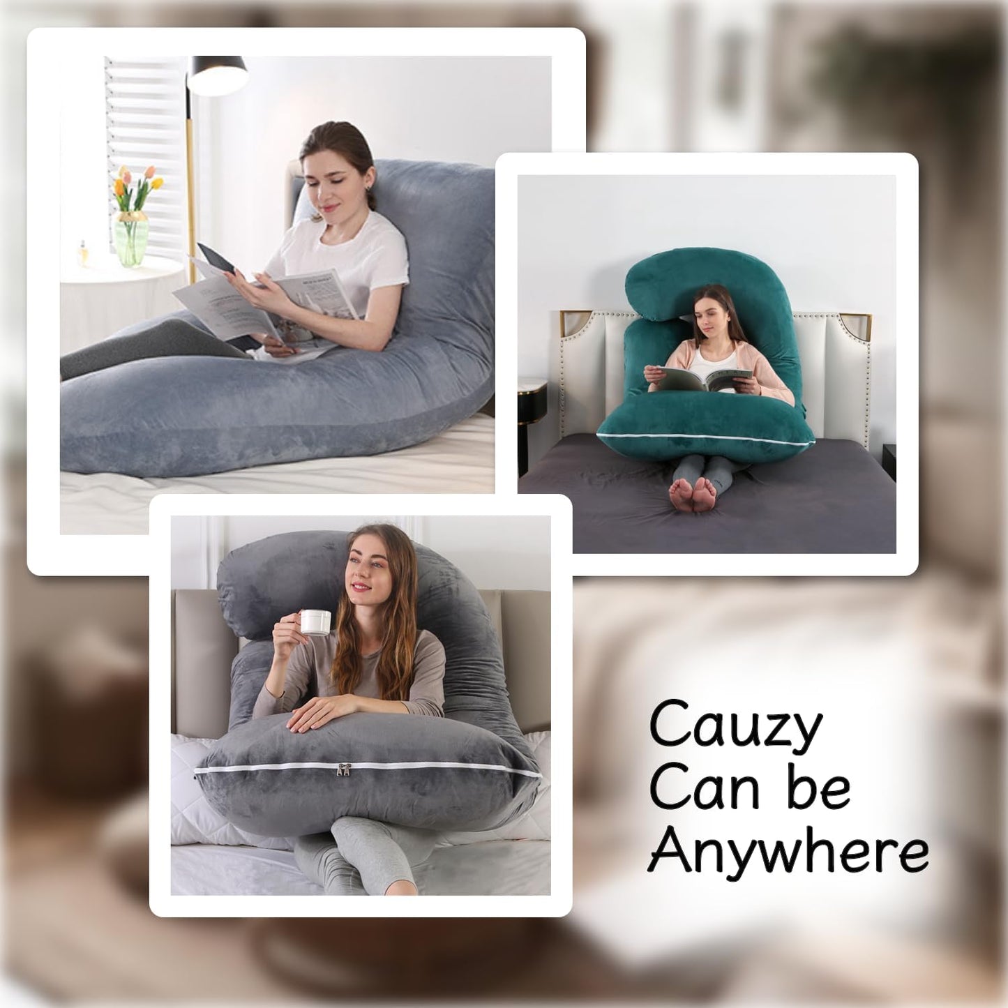 Full Body Pregnancy Pillow 57 Inch Maternity Support Pillow