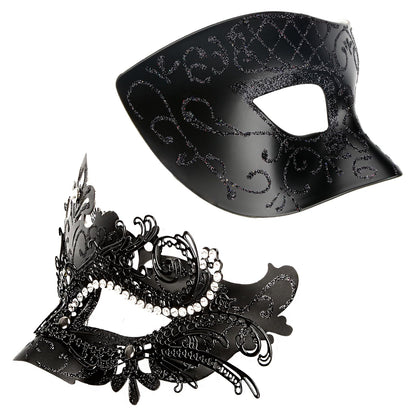 Masquerade Masks - Elegant Mardi Gras Party Masks - Premium Decorative Masks for Women and Men