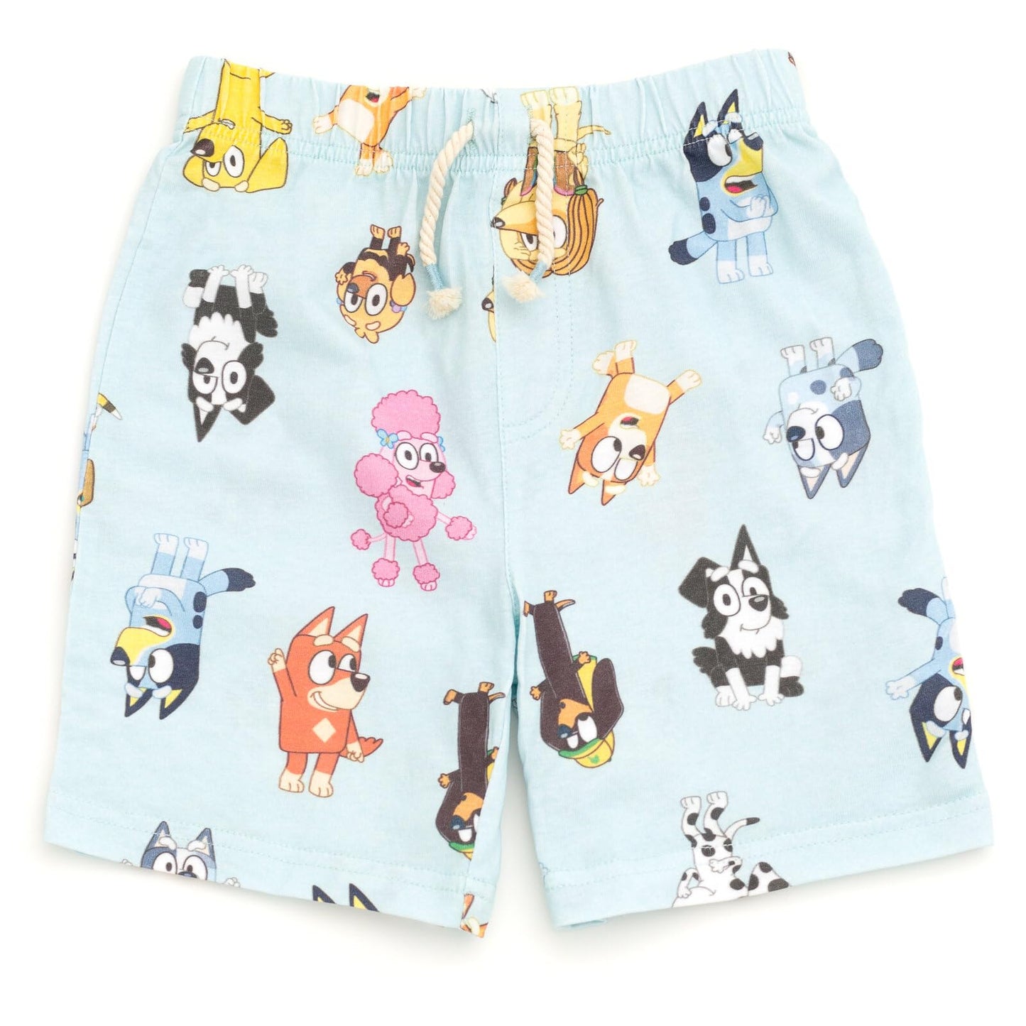 Bluey 3-Piece Kids Outfit Set - T-Shirt, Shorts & Baseball Cap for Toddlers to Big Kids