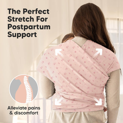 Baby Wrap Carrier Newborn to Toddler Hands-Free Infant Sling