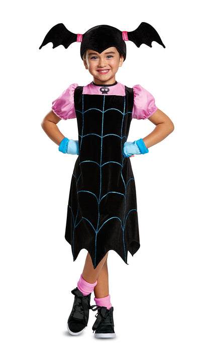 Disney Vampirina Costume - Classic Girls Halloween Outfit Black