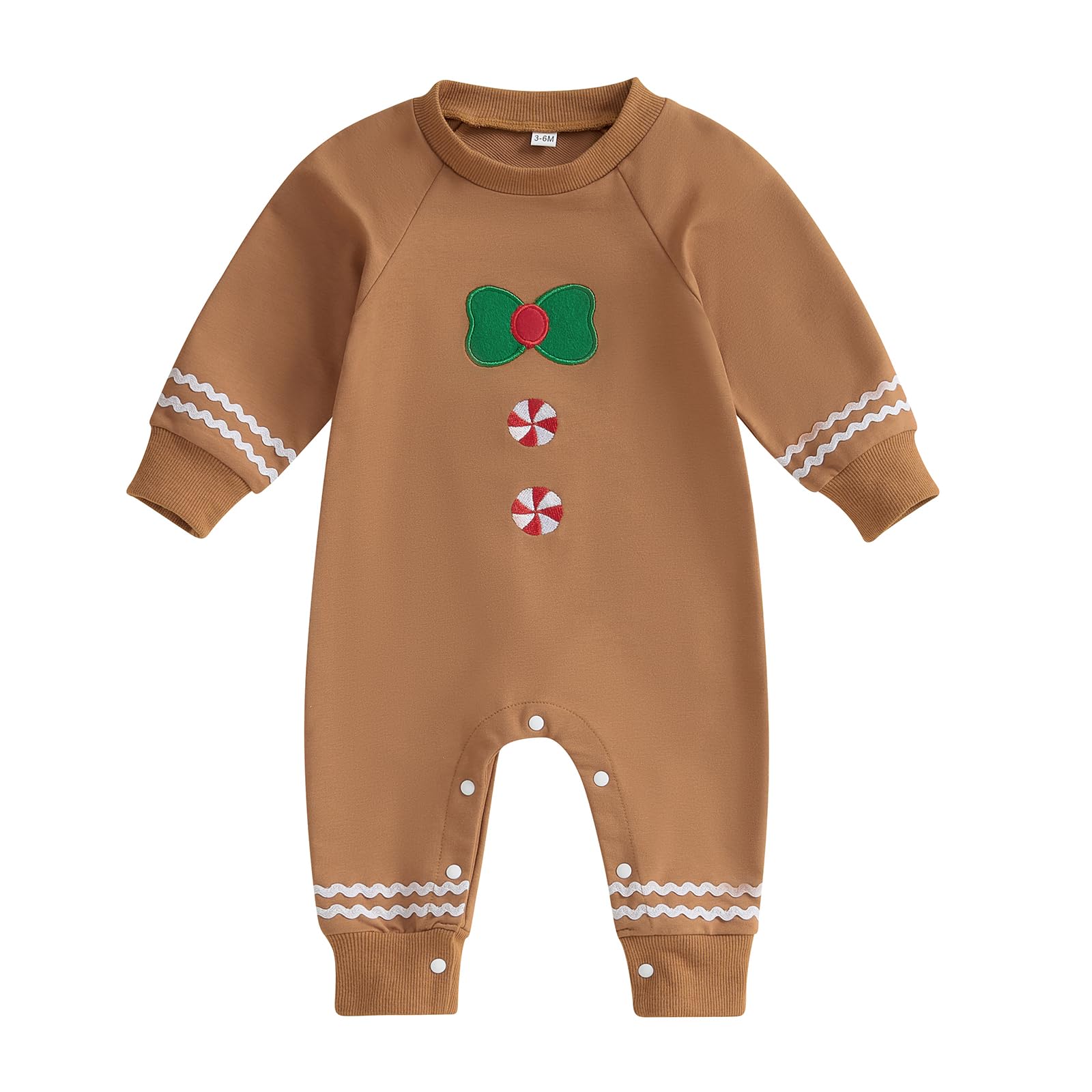 Baby Halloween Pumpkin Patch Romper - Long Sleeve Fall Winter Jumpsuit