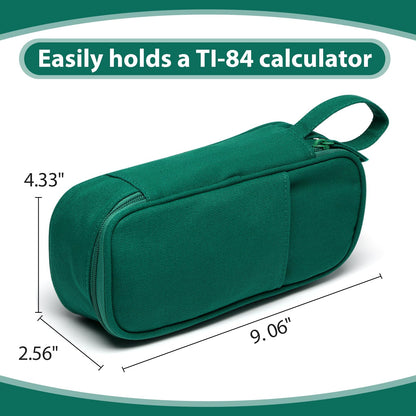 Large Pencil Case 1800ml - Heavy Duty Canvas School Supplies Organizer for Kids Students