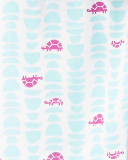 Girls Cotton Pajama Set 6-Piece - Snug Fit PJ Pack for Babies Toddlers