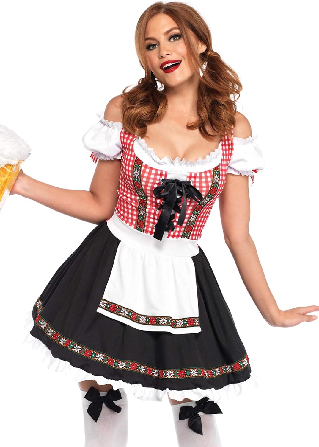 Beer Garden Babe Oktoberfest Costume - Women's Bavarian Dirndl Dress