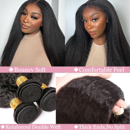Brazilian Virgin Hair Bundles Deep Wave Human Hair Extensions