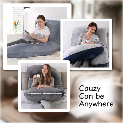 Full Body Pregnancy Pillow 57 Inch Maternity Support Pillow