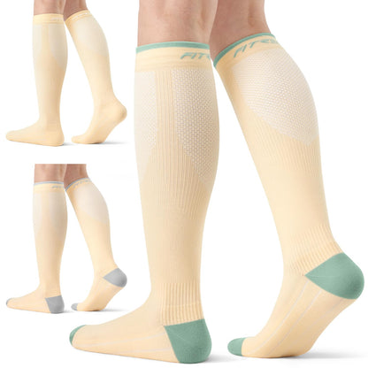 Compression Socks 20-30mmHg 3 Pairs Women Men Circulation Support