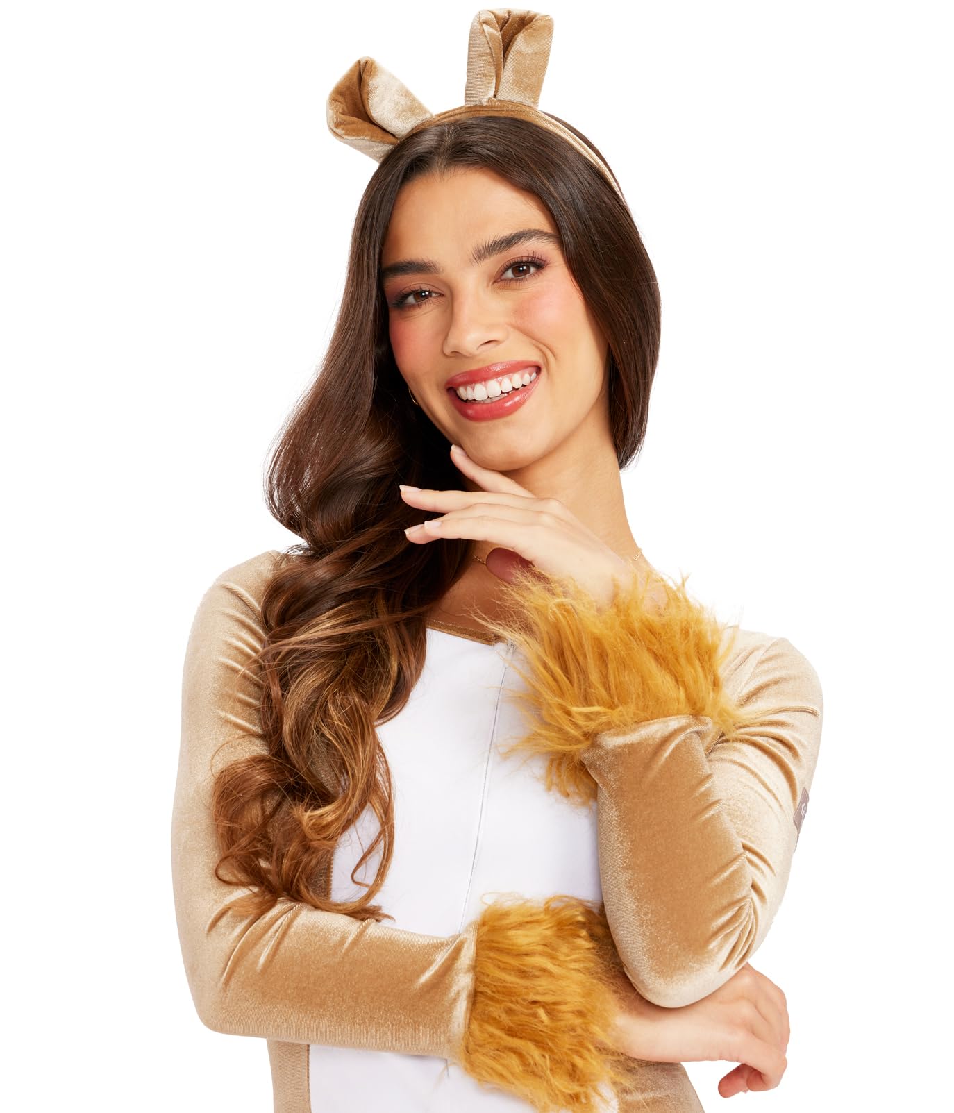 Lion Costume - Women's Lion Bodysuit Halloween Outfit by Tipsy Elves