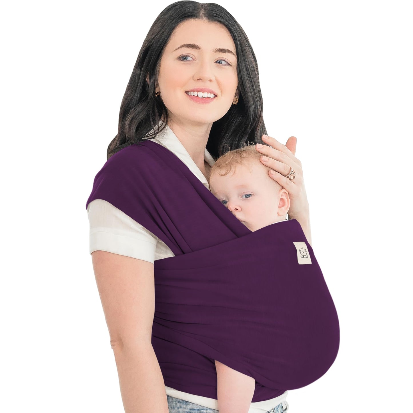 Baby Wrap Carrier Newborn to Toddler Hands-Free Infant Sling One Size (Pack of 1) Royal Purple