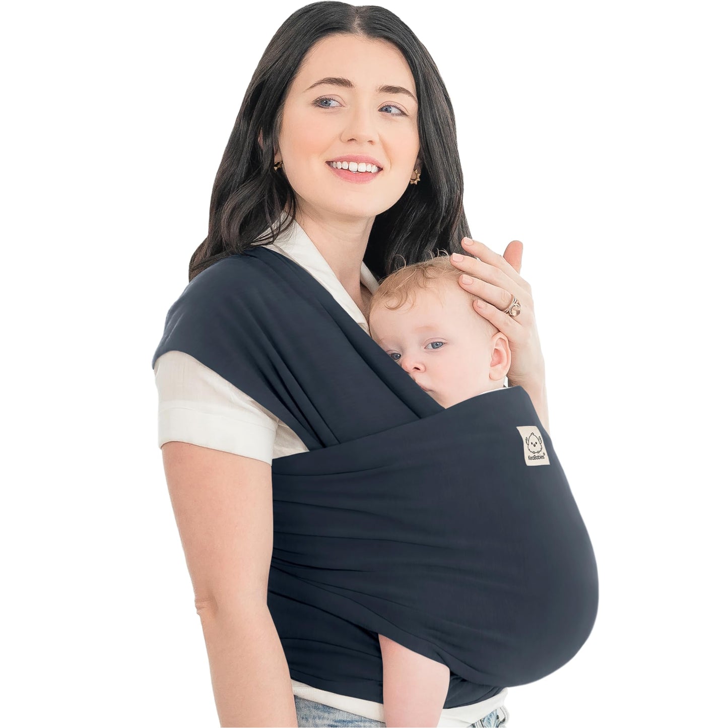Baby Wrap Carrier Newborn to Toddler Hands-Free Infant Sling One Size (Pack of 1) Midnight