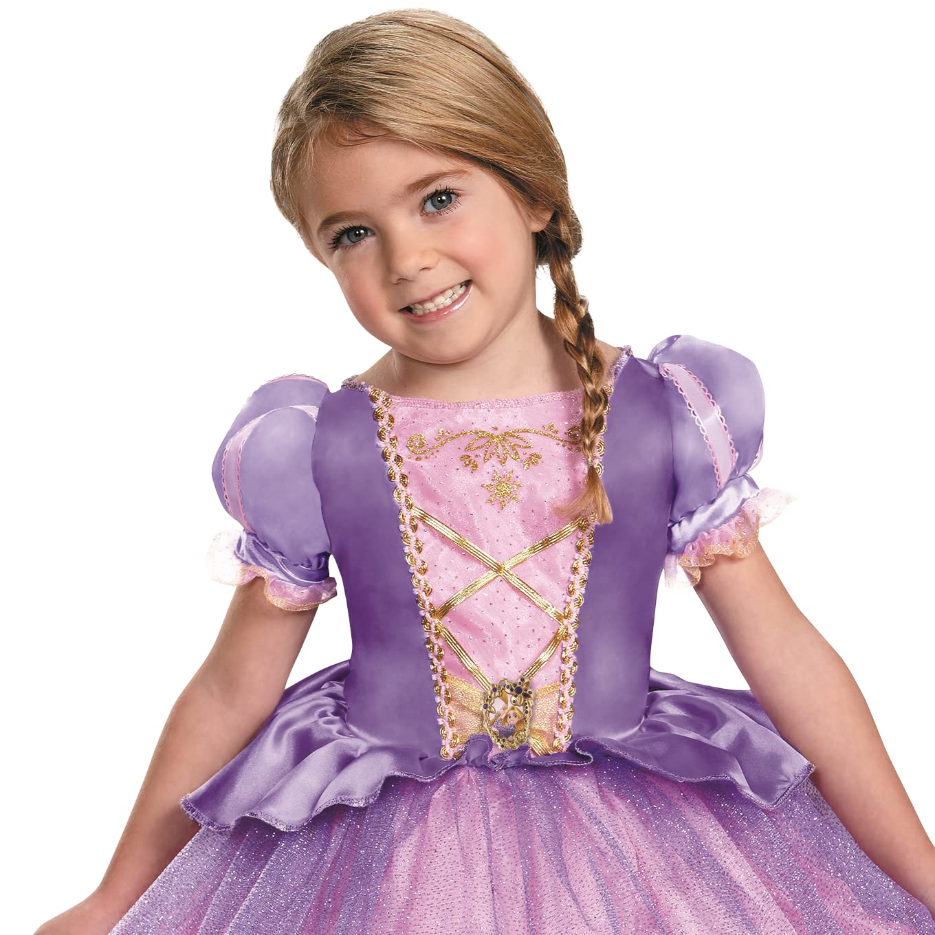Princess Rapunzel Costume Toddler Girls - Tangled Dress Up Halloween Outfit