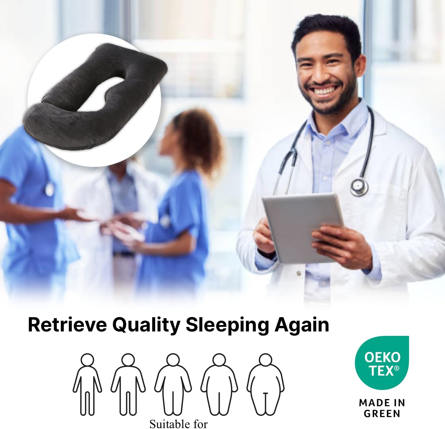 Full Body Pregnancy Pillow 57 Inch Maternity Support Pillow