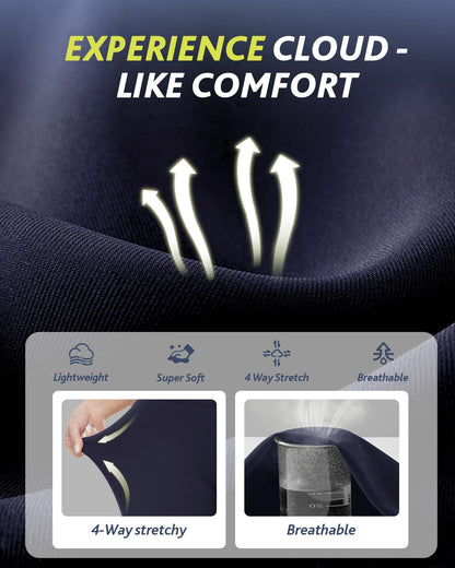 4 Pack High Waisted Leggings for Women - Tummy Control Yoga Pants Workout Set