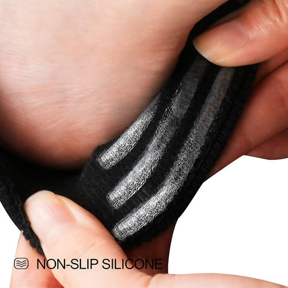 Women No Show Socks - Non Slip Low Cut Invisible Socks 4/8 Pairs