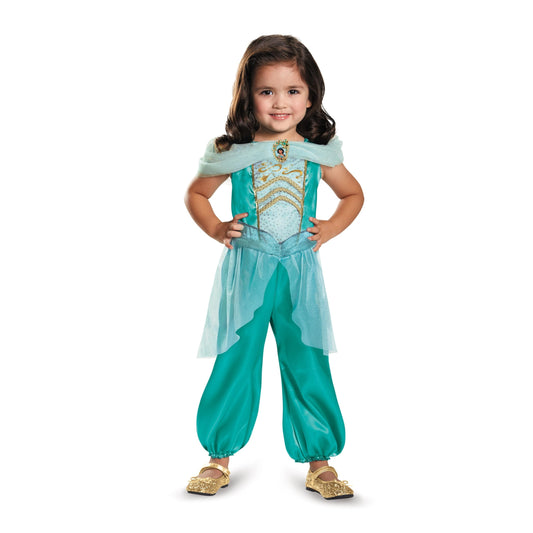 Princess Jasmine Costume - Classic Toddler Girls Halloween Outfit