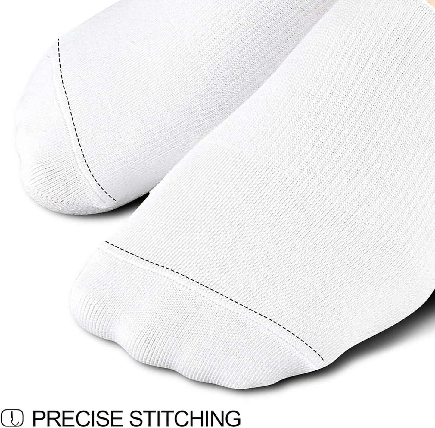 Women No Show Socks - Non Slip Low Cut Invisible Socks 4/8 Pairs