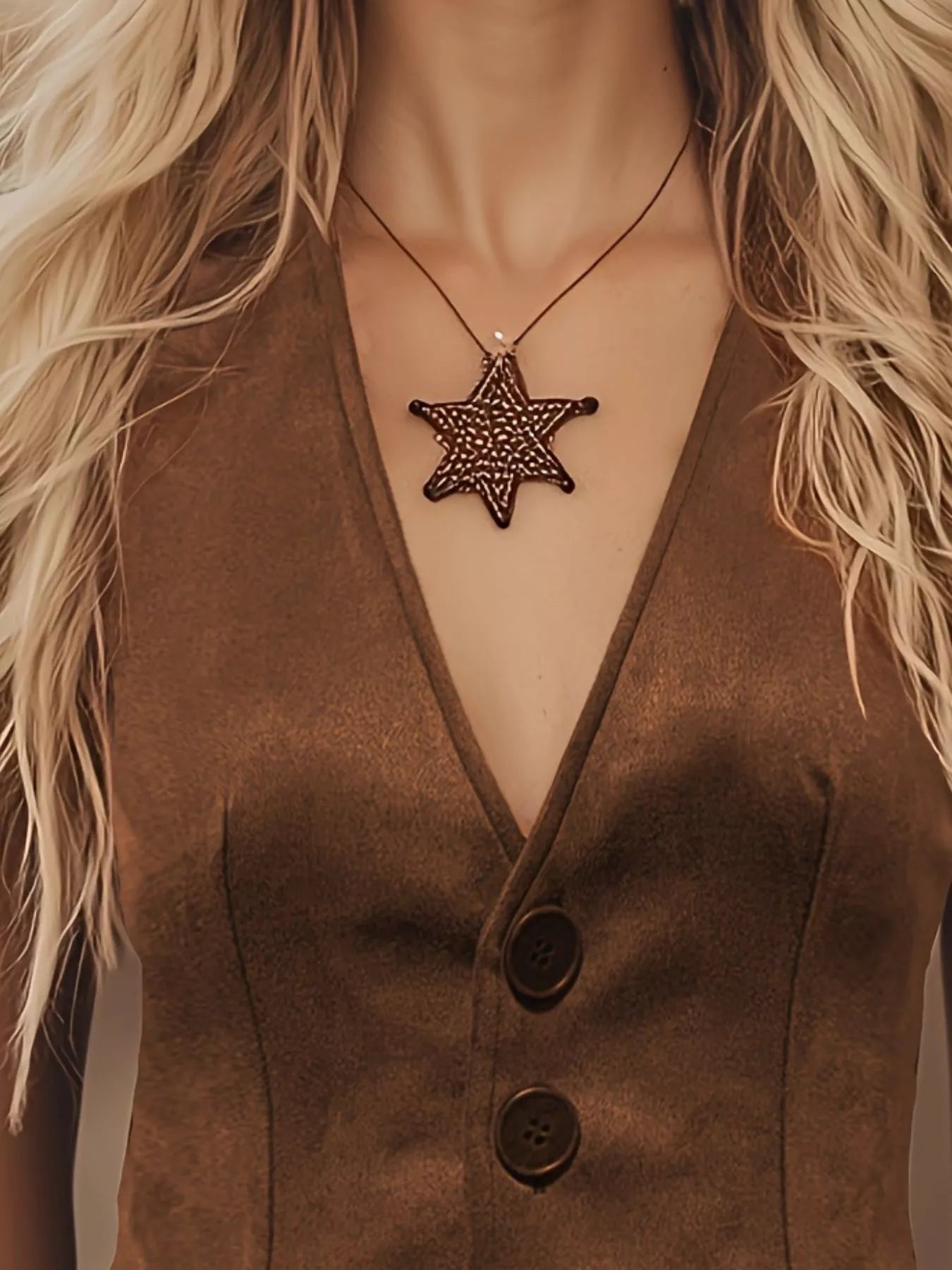 Western Fringe Vest Coat