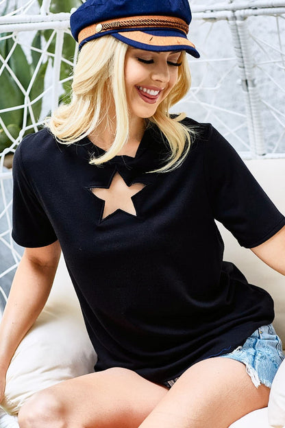 Star Spangled Sleeves Tee