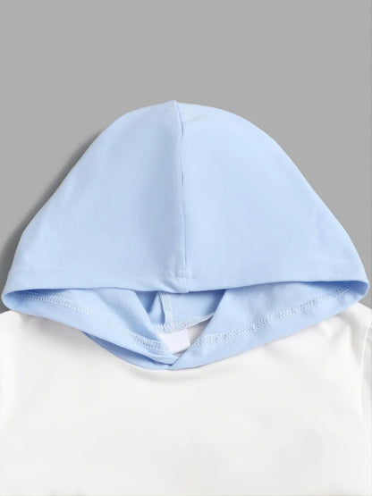 Children's Color Block Hoodie and Pants Set