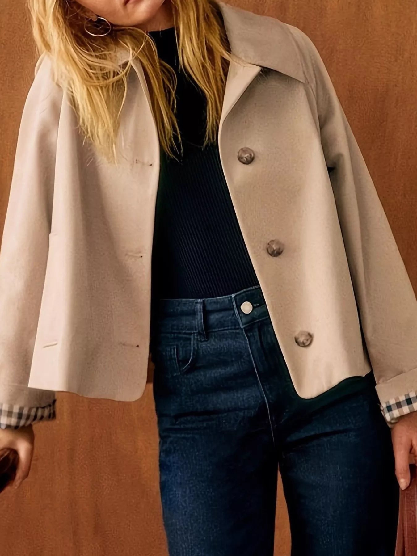 Button-Down Long Sleeve Outerwear