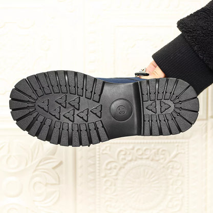 Lace-Up Platform Loafers