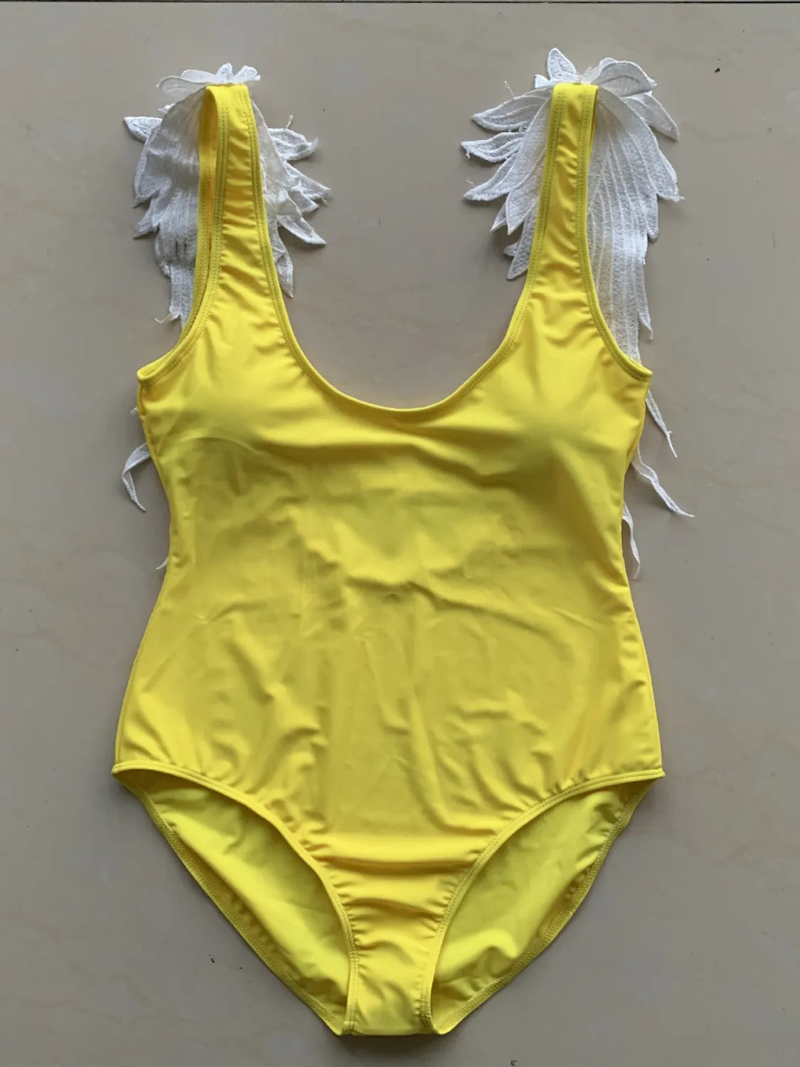Backless Wide Strap Parent-Child Swimwear
