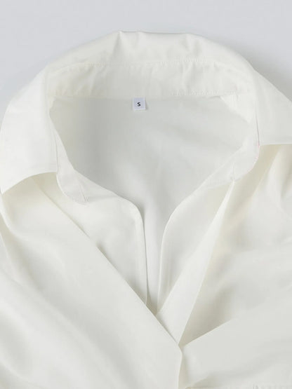 Twisted Front Cap Sleeve Blouse