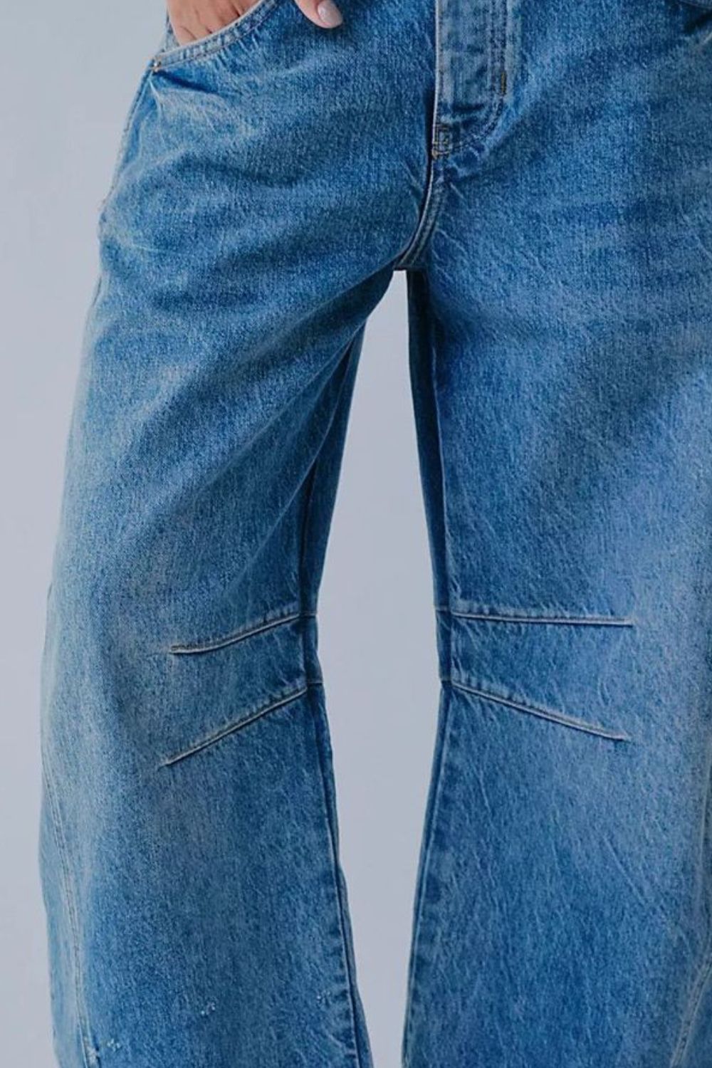 Wide Leg Jeans with Pockets